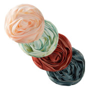 Badbollar Blommor Rosa Badbollar Svampnät Exfolierande Skrubb Badbollar Kroppsskrubb Exfolierande Badtillbehör