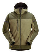 SOFTSHELLJACKA HELZIP STRETCH KHAKIGR/M GRÖN STL L | Beijerbygg Byggmaterial