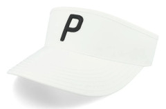 Puma - Vit visor Keps - Tech P White Visor @ Hatstore