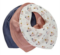 Pippi Dregelhaklapp Blue Granite 3p