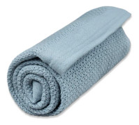 Vinter & Bloom Soft Grid Eko Gallerfilt (Dim Blue)