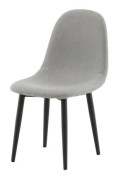 FURNLUX BARNRUMSSTOL POLAR GRÅ & SVART 33CM