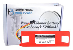 Batteri för Xiaomi Roborock T61 T65 T70 T71R 14.4V 5200mAh BRR-2P4S-5200D