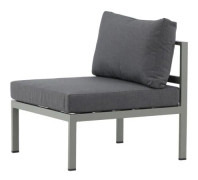 FURNLUX UTESOFFA COPACABANA GRÅ & GRÅGRÖN 70CM
