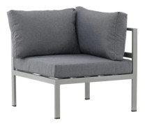 FURNLUX UTESOFFA COPACABANA GRÅ & GRÅGRÖN 74CM