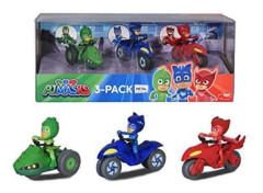 Pyjamashjältarna 3-Pack Terrängmotorcyklar (Moon Rover)