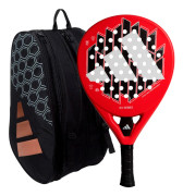 Adidas RX Series Röd 2024 Padelracket + Adidas Control 3.2 Bronze Padelväska