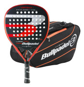 Racket BULLPADEL VERTEX Junior Boy 22 + BULLPADEL BPP-23015 TOUR Svart 2023