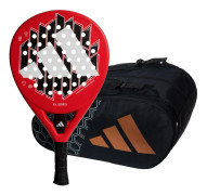 Adidas RX Series Red Padelracket + Adidas Control Bronze Padelväska Paket