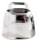 INF Vintage Bells 35x35x24mm Nickel (Silver) - Pack of 10