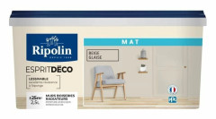 RIPOLIN Väggfärg alla delar, Ripolin - Matt lera beige, 2,5L