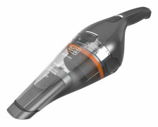 BLACK + DECKER NVC220WC-QW - Handdammsugare - Dustbuster Lithium 7,2V - EasyGrip - Chrome och Titanium