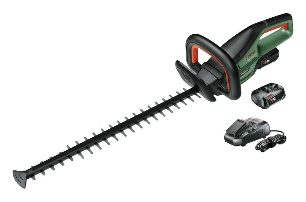 Bosch Home and Garden UniversalHedgeCut 18-55 Batteri Häcksax inkl. 2 batteri 18 V Li-Ion
