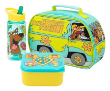 Scooby Doo The Mystery Machine Lunchväska Set One Size Blå/Gul