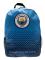 Man City Unisex Fade Design Ryggsäck One Size Svart/Vit En Storlek