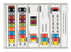 Leitz 66520001 etikett OCplus, laser- och bläckstråleskrivare, 500 stycken, vit