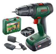 Sladdlös borrskruvdragare BOSCH -UniversalDrill 18 2 batterier 1,5 Ah låda