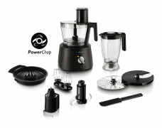 PHILIPS HR7776/90 matberedare, 1300W, kompakt 3-i-1, 3,4 l skål