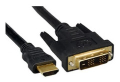 Microconnect HDMI - DVI-D (7m), 7m, HDMI, DVI-D, Hane-Hane, Svart