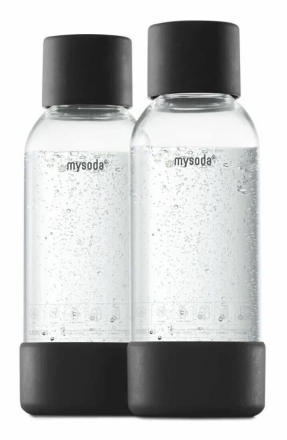 Flaska Mysoda 2PB905F-B Sodamaskin 2 x 500 ml