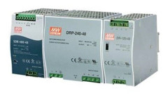 MEAN WELL PWR-480-48 - Strömförsörjning (DIN-skena montering möjlig) - AC 100-240/ DC 127-370 V - 480 Watt (PWR-480-48)