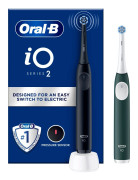 Oral-B eltandborste iO2 Duo Night Black / Forest Green