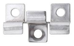 Förpackning med 100 rostfria laminerade komposit sandwichpanel fästklämmor (10 mm)