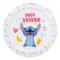 Tallrik - STITCH - Disney - Melamin - 21 cm - Mikrovågsugnssäker