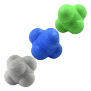 Reaktionsboll, Reflexboll för Hand-Öga-koordinationsträning, 7,2 cm, 3-pack - Blå, Grå, Grön