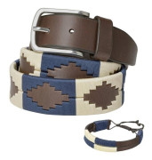 Bälten Pelpe Argentinskt POLO-bälte Beige