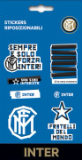 FC Inter Milan Klistermärkes Set One Size Blå