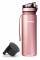 Aquaphor 0,5l rosa vattenfilterflaska + 1 filter