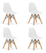ZUBI stol - vit x 4