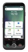 Doro Aurora A10, 11,4 cm (4.5"), 4 GB, 64 GB, 13 MP, Android 14, Sort