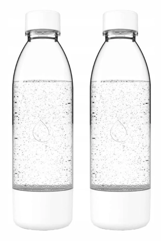 Dafi PushAir mättnadsflaska 0,7L 2-pack vita