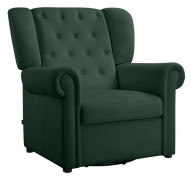 Loft24 - Recliner Gungstol med svängfunktion Lillyse - Grön - Fåtöljer - Från Homeroom