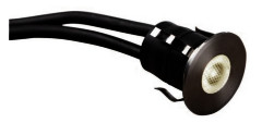HEISSNER L451-00, Svart, Rostfritt stål, 3,8 cm, 1 W, LED, 1 lampor