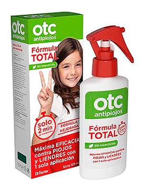 Otc Spray Antipiojos Formula Total 125ml