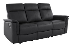 Loft24 - Soffa 3-sits manuell Southbrook - Svart - 3-sits soffor - Från Homeroom