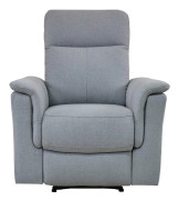 Loft24 - Reclinerfåtölj Southbrook Electric, med fotpall - Grå - Fåtöljer - Från Homeroom