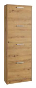Skoförvaring Bill 55x21x157 cm, Natur - 55x21x157 cm, Natur