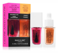 Nails Inc. Glow and Grow & Vit C Please Närande Nagellack Set