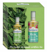 Natessance Mes Certified Organic Beauty Oils Jojoba 50ml och Castor 100ml