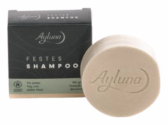 Ayluna Solid Shampoo - Grön lera och ekologiskt grönt te 60 g
