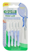 Gum Brossette 1312 Trav-Ler 0,6 mm flexibelt handtag (parme)