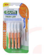 Gum interdentalborstar 1412 Lav-Ler 0,9 mm (orange)