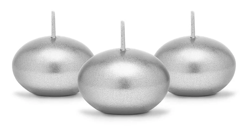 Flytande Ljus Silver Metallic