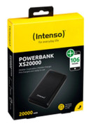 Intenso XS20000 Powerbank 20000 mAh LiPo Svart Statusindikering