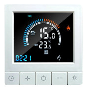 Programmerbar digital termostat, barnlås, LCD-display,INGEN WiFi