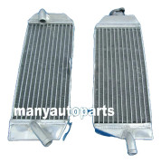 Aluminiumkylare för YAMAHA WR 400F, Förbättrad kylkapacitet, Kraftig konstruktion, TIG-svetsad